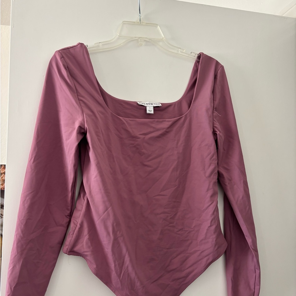 AND NOW THIS Bodysuit with Long Sleeves